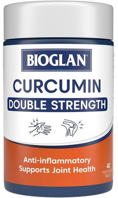 바이오글랜 커큐민 더블 스트렝스 1200mg BIOGLAN Curcumin, 2개, 40정