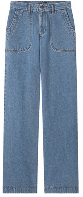 [아페쎄] 여성 SEASIDE 데님 팬츠 COGUJ F09085 IAB PALE BLUE [APC038bl]