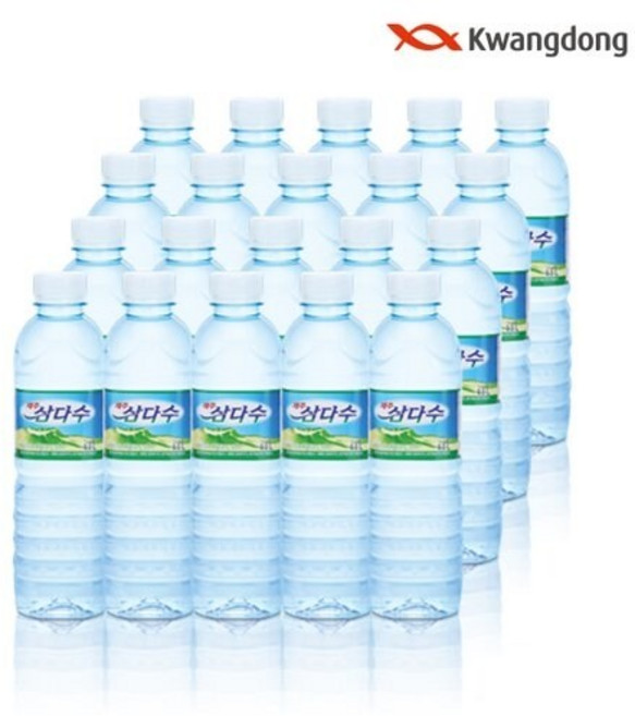 [광동] 삼다수 500ml x100병 (유라벨/무라벨 랜덤발송), 100개