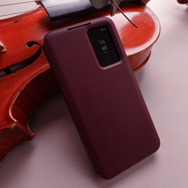 갤럭시 S25 스마트 뷰 커버 카드 수납 케이스