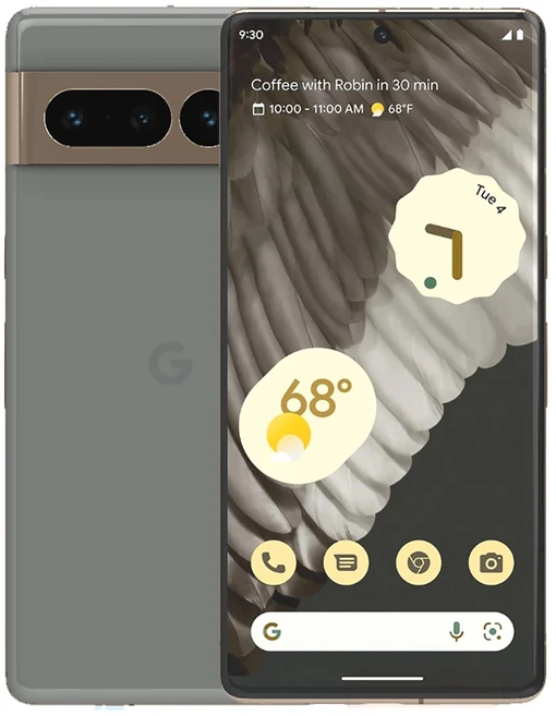 잠금 해제 구글 픽셀 7 프로 7 프로 5G 12GB RAM 128/256GB ROM 6.7 인치 AMOLED NFC 구글 텐서 G2 옥타, 02 Simple set No OEM, 02 128GB, 01 Hazel, 128GB