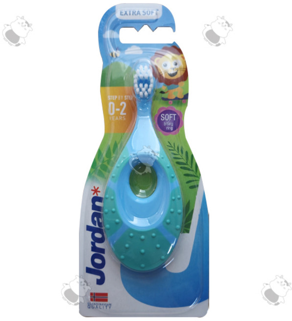 부드러운 유아칫솔 STEP 1단계 1개(색상랜덤) 조르단, 조르단 부드러운 유아칫솔 STEP 1단계 1개(색상랜덤, 1개