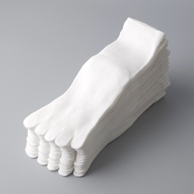 슈퍼베이직 여성용 1883 프리미엄 발가락 장목 양말 10켤레 세트