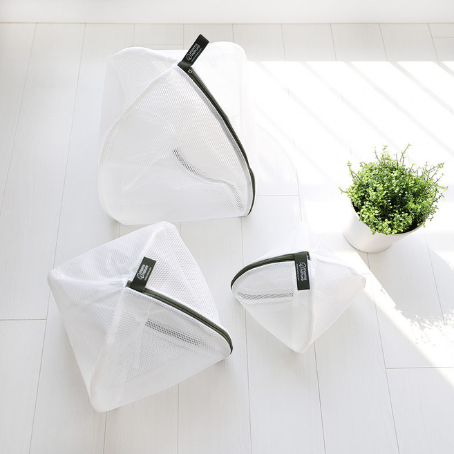 맘스네이처 이중 세탁망 원형 S + M + L 세트, 1세트