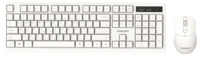 삼성전자 무선 키보드 마우스 세트, SP-R1600W, 화이트, 일반형