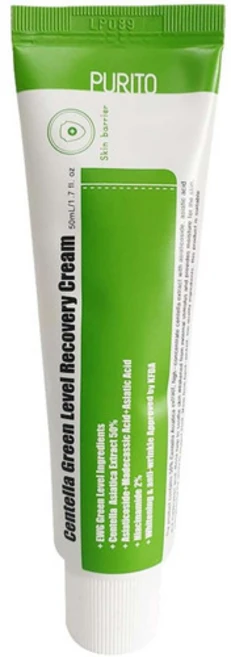 Purito 퓨리토 센텔라 그린 레벨 리커버리 크림 50ml, 1개 - 쿠팡