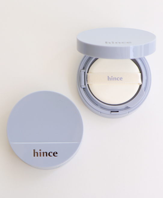 [정품] +-*((( +++ 메쉬망을 거친 초밀착 포뮬러 감쪽같은 블러 커버||| 힌스 세컨 스킨 메쉬 매트 쿠션 (본품+리필) 모든피부용, 아이보리, 2개