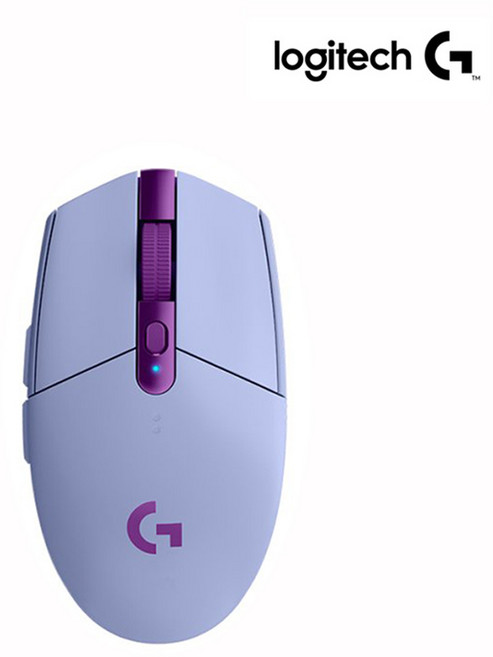 로지텍 코리아 (정품) G304 LIGHTSPEED 무선 게이밍 마우스, 라일락