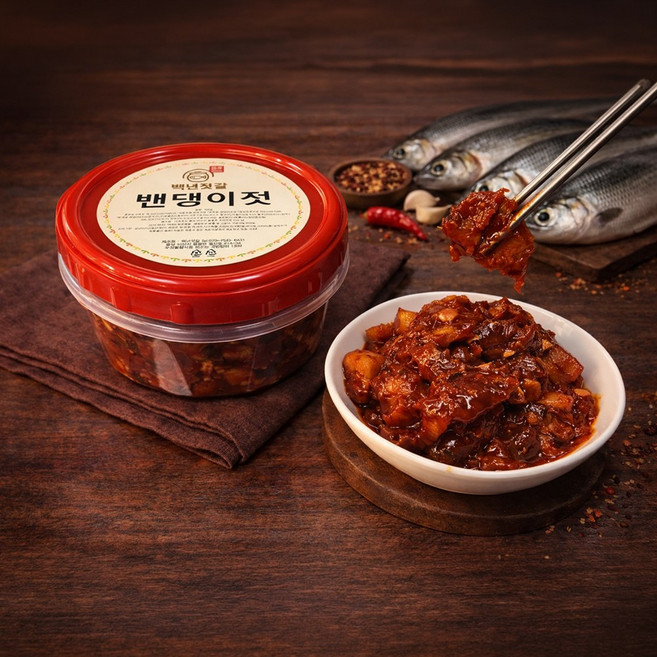 백년젓갈 밴댕이젓갈, 1개, 600g