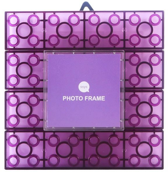 전기 젠가 LED 보드 게임 전류 흐르는 파티 장난감, 1개, 퍼플