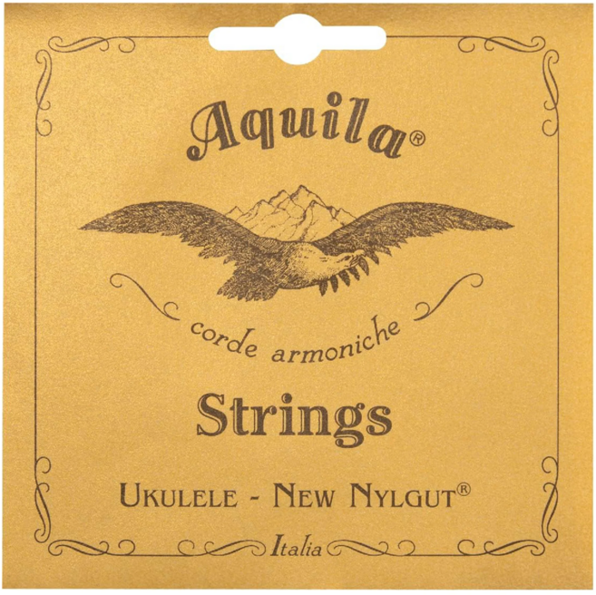 아퀼라 Aquila New NYLGUT - Concert Set (Low G) / 콘서트 우쿨렐레 스트링 (8U), 1개, 흰색, 아퀼라 8U