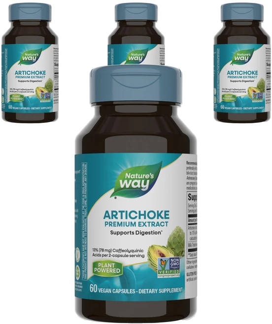 네이쳐스웨이 아티초크 캡슐, 60정, 4개 - 쿠팡