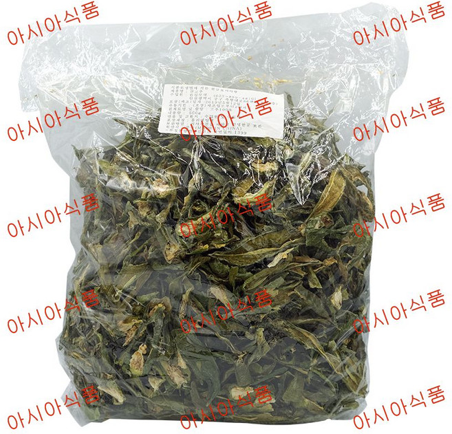 아시아식품 파란 건고추 말린 풋고추 500g 1개