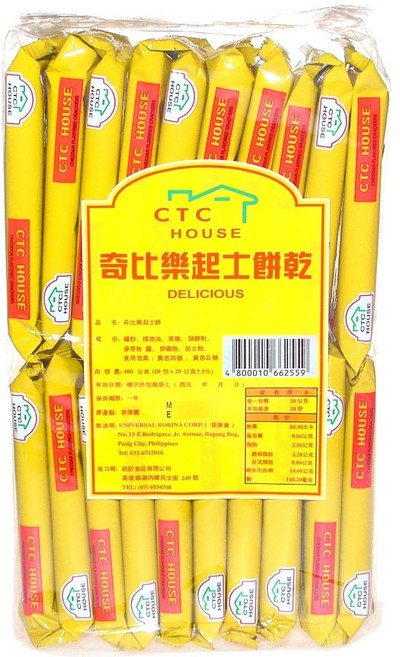 CTC HOUSE 奇比樂起士餅乾, 1個, 400g