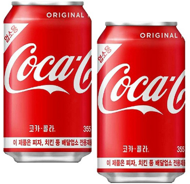 분필스 배달용콜라 코카콜라 355ml 48캔, 48개