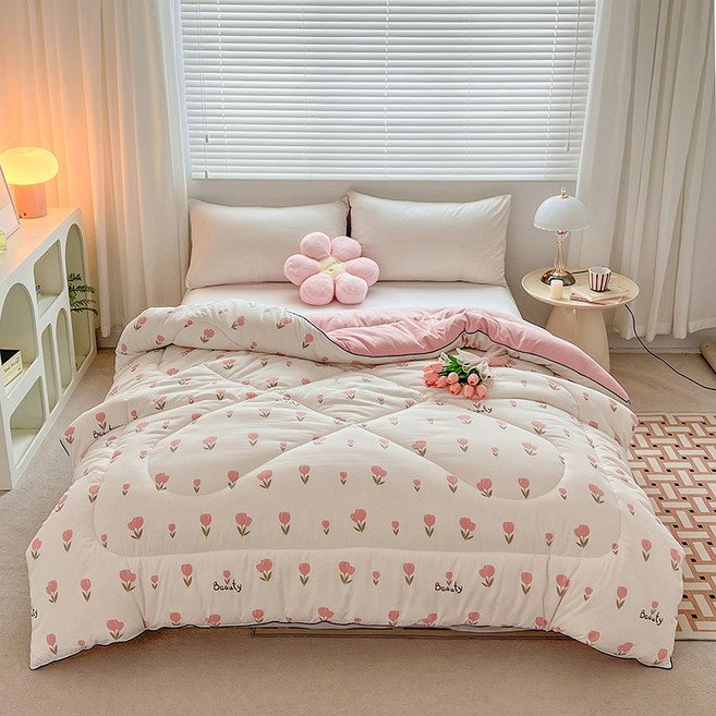 유판 YOUPAN 호텔처럼 부드럽고 편안한 사계절 이불 환절기 이불 차렵이불