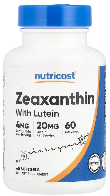 Now Foods 나우푸드 루테인 제아잔틴 60 소프트젤, 60정, 1개 - 쿠팡