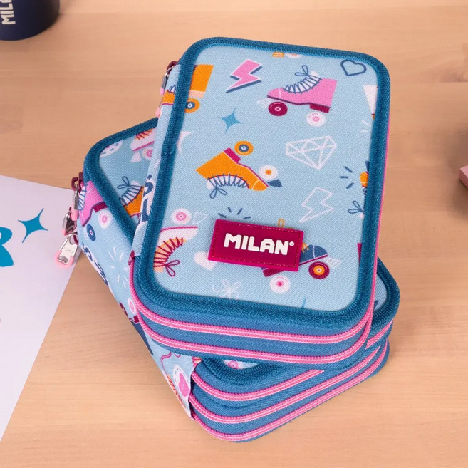 MILAN 雙層式隨行畫筆袋, 1個