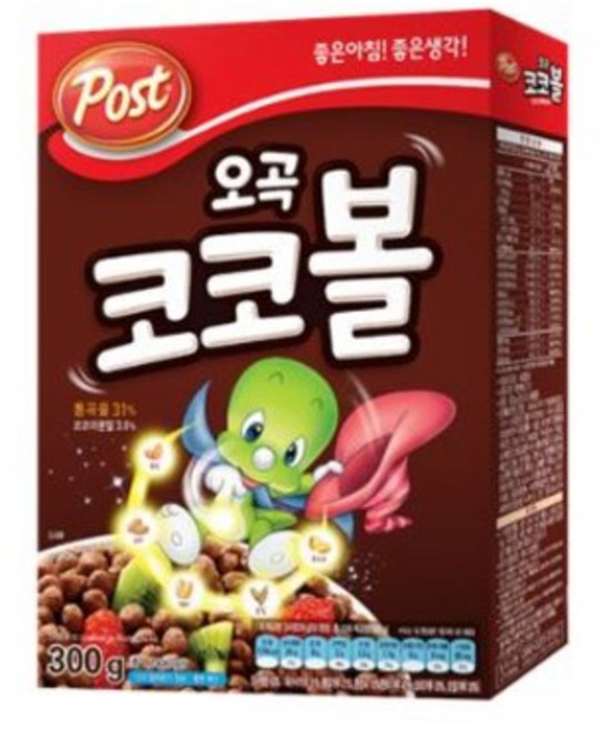 포스트 오곡 코코볼 시리얼, 300g, 1개