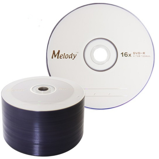 멜로디 DVD-R 16배속 50P BULK, 50피스