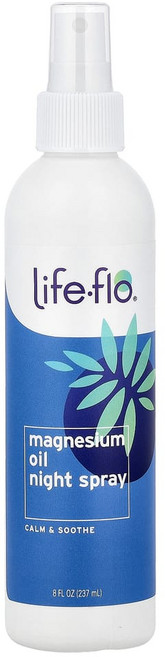 라이프프로헬스 마그네슘 오일 나이트 스프레이 카밍 및 수딩 237ml(8fl oz), 1개, 237ml