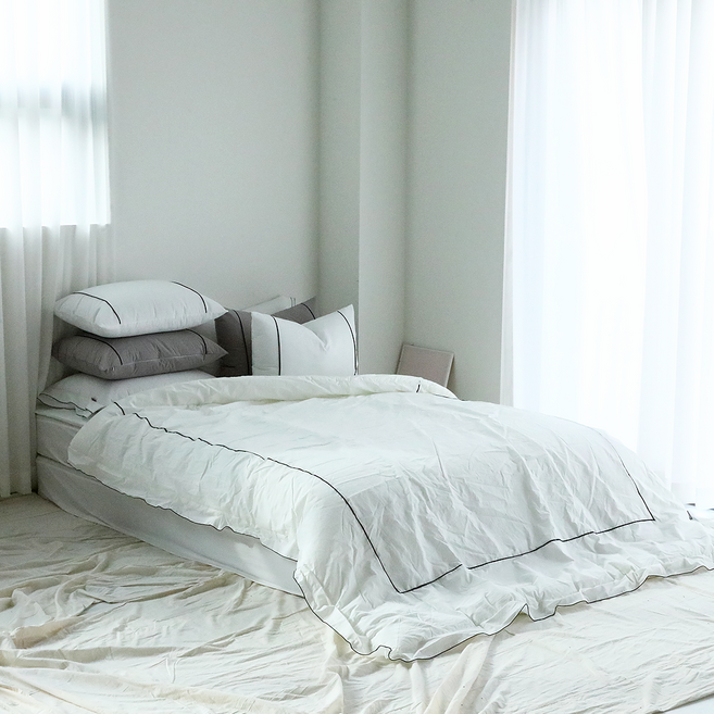 집들이 선물 호텔 식 먼지없는 사계절 라지 킹 차렵 신혼 침구 라인 고밀도 침구