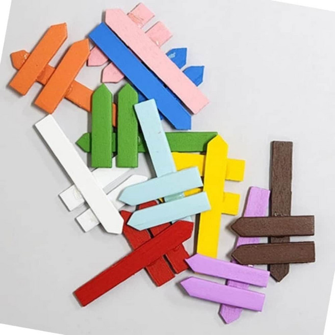 식물 이름표 10P 꽃 수목표찰 텃밭 pck+932yi