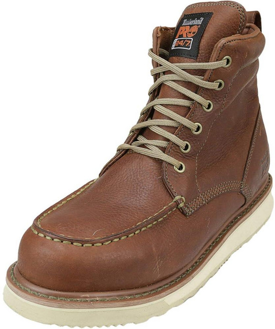 Timberland PRO 유니 성인용 프로 웨지 15.2cm(6인치) 목 소프트 토 산업용 작업 부츠 Rust. 11