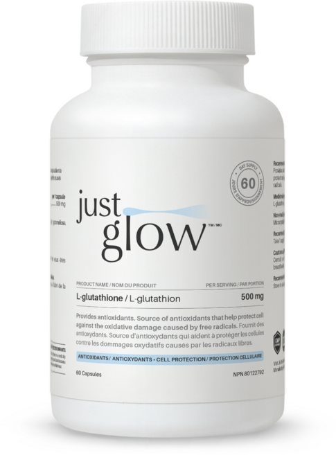 저스트글로우 퓨어 L-글루타치온 500mg, 1개, 60정