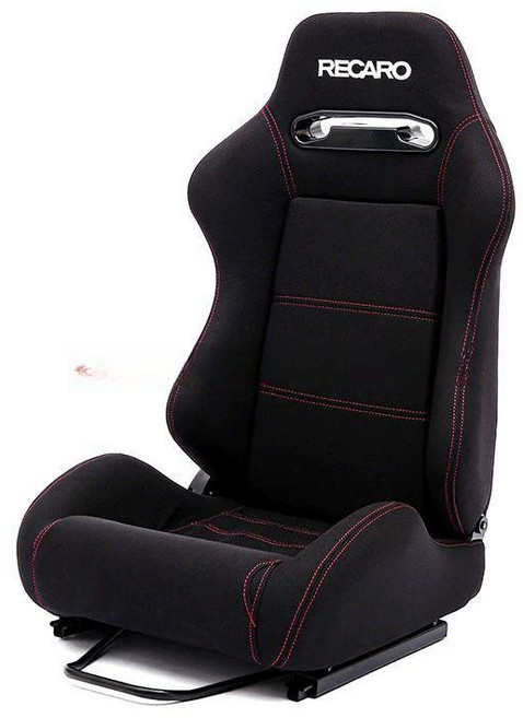 레이싱 버킷 시트 경주용 의자 슬라이딩 튜닝 레카로 차량용 레일 튜닝시트 운전석 조절, 1개, 레드