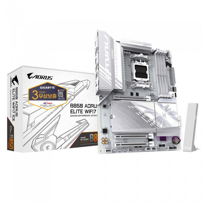 GIGABYTE B850 AORUS ELITE WIFI7 ICE 피씨디렉트