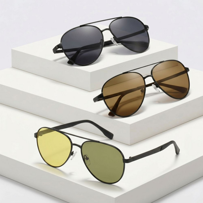 LICOV 편광 변색 선글라스 자외선차단 운전용 여행용