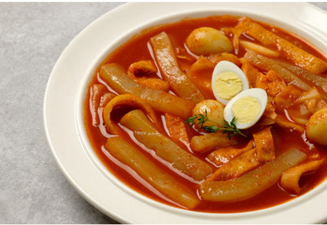 [에그키친] 저당 떡볶이 어묵+곤약+소스(매운맛), 1개, 350g