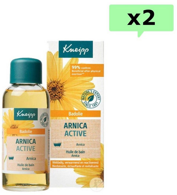 크나이프 아르니카 액티브 바스오일 목욕오일 100ml 2개 Kneipp Arnica Active