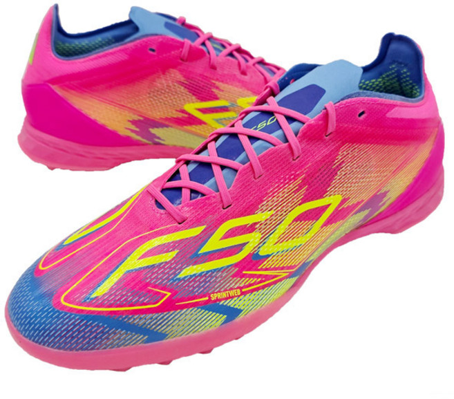 아디다스 풋살화 F50 프로 TF 잔뽕화 인도어화 인조잔디 맨땅 축구화 JH6416