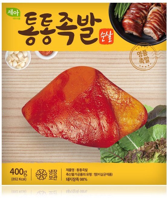 통통 순살족발 400g x 2팩(총 800g), 2개
