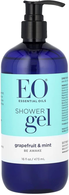 EO 제품 샤워젤 자몽 & 민트향 473ml (16 fl oz) EOP-09075 - 쿠팡