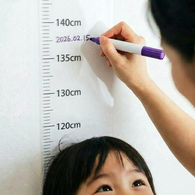 웜네스트 투명 키재기 스티커 시트지