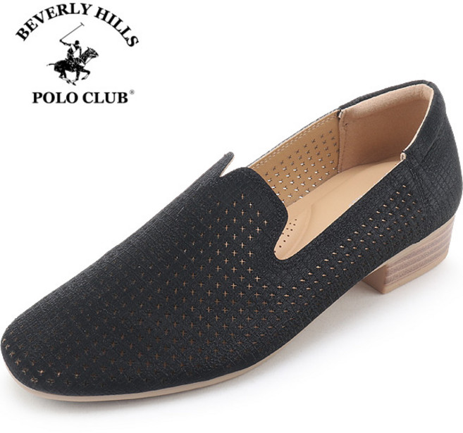 여름여성로퍼 발편한 단화 여름펀칭 로퍼 구두 여성 발편한 컴포트화 비버리힐즈폴로클럽 로제