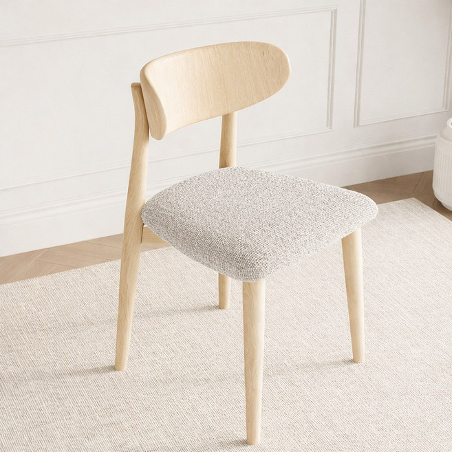 스노우 사각 스툴 의자커버 좌판 덮개 화장대 리폼 천갈이, 1개, 그린그레이