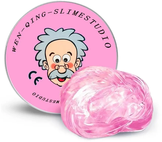 재사용 가능한 퍼티 액체 크리스탈 슬라임 장난감 세트 어린이 안전 점토 스트레스 해소 컬러 클레이 모양, 07 C