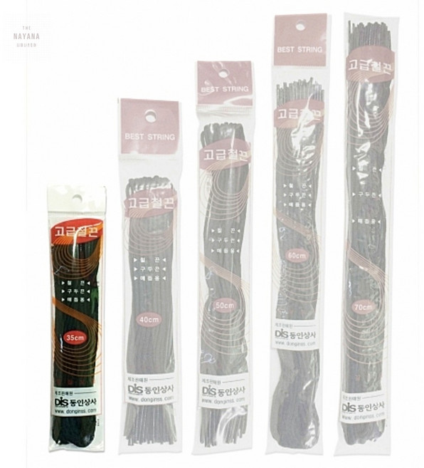 서류정리끈 철끈 35cm 고급형 문서 고정용 제본끈