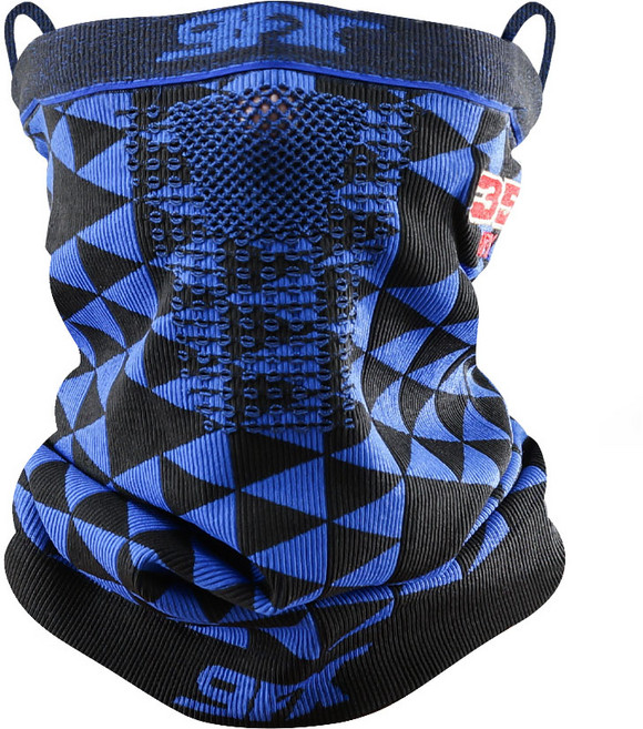 나인에프엑스 심리스 버프 겨울 스포츠 마스크, 35 Blue, 1개