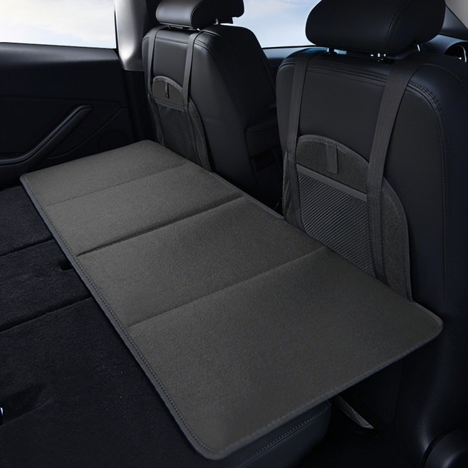 뷔이위이 차박매트 자동차 뒷좌석 평탄화매트 트렁크 확장 보드, 블랙, 부품