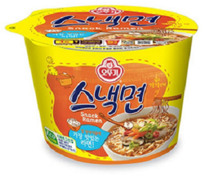 오뚜기 스낵면 컵라면, 47개
