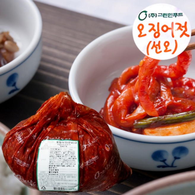 그린남도반찬 오징어젓(선오) 10kg, 1개