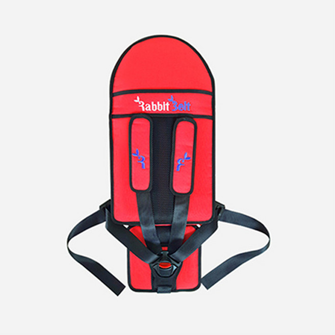 래빗벨트(H-16) 레드 W2인증 안전카시트, 1개