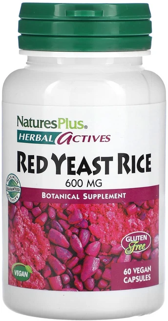 NaturesPlus 허브 액티브 홍국 600mg 베지 캡슐 60정, NaturesPlus허브액티브홍국600mg베지캡슐60정, 1개 - 쿠팡