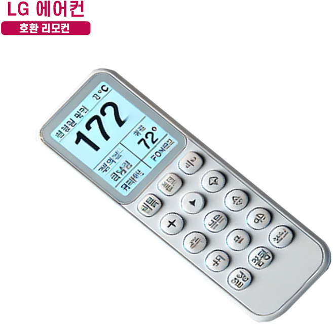 LG 휘센 AI 오브제컬렉션 뷰1 에어컨 FQ22FV3EA1 FQ18FV3EK1 FQ22FU2EA1 호환 리모컨 리모콘, 1개