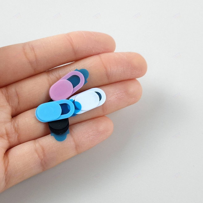 얼굴 노출 해킹 예방 보안 안심 보호 부착 스마트폰 휴대폰 노트북 카메라 캠 가림 가리개 커버 핑크, 화이트